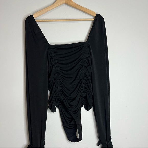 Free People Meant To Be Bodysuit Black size large - Picture 6 of 10